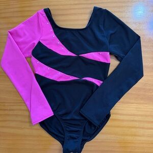 Danskin Black and Pink Leotard